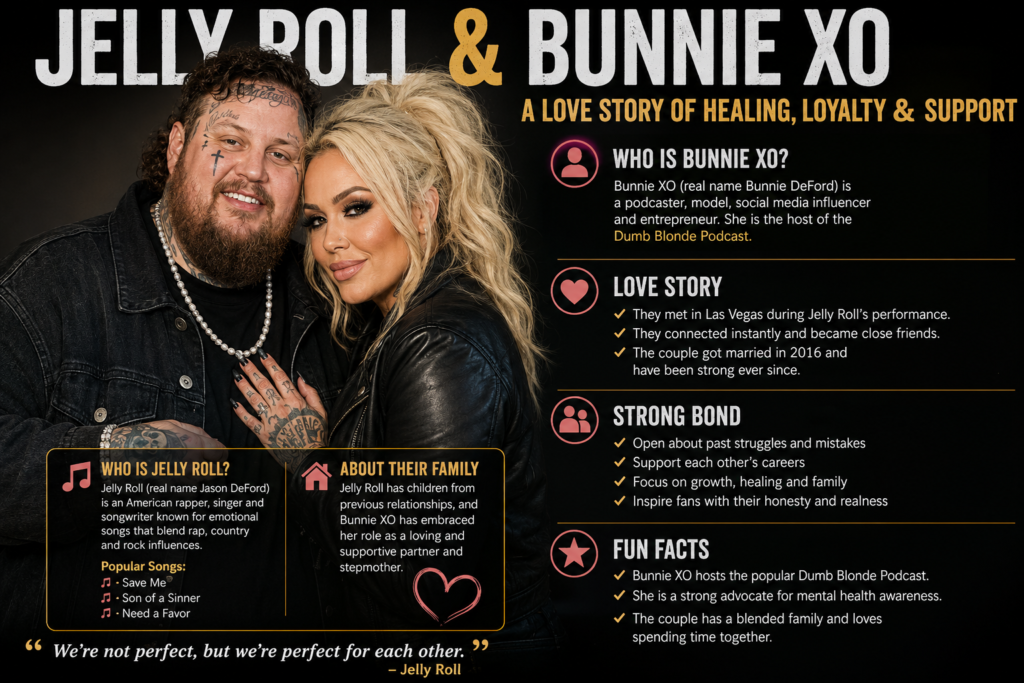 Jelly Roll Wife: Everything You Need to Know About Bunnie XO and Their Relationship