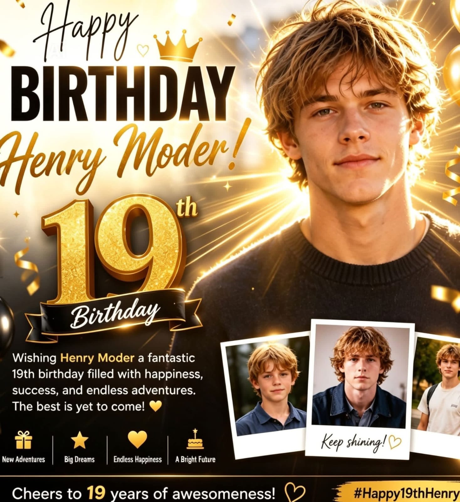 henry moder 19th birthday reveals surprising 