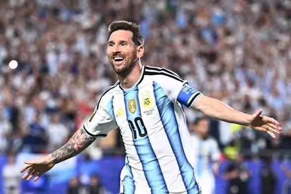 Messi Hat Trick Today