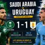 Saudi Arabia vs Uruguay