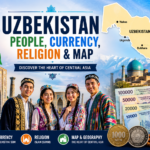 Uzbekistan People, Currency, Religion, and Map